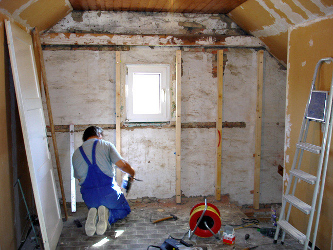 ... und eine neue wird aufgebaut