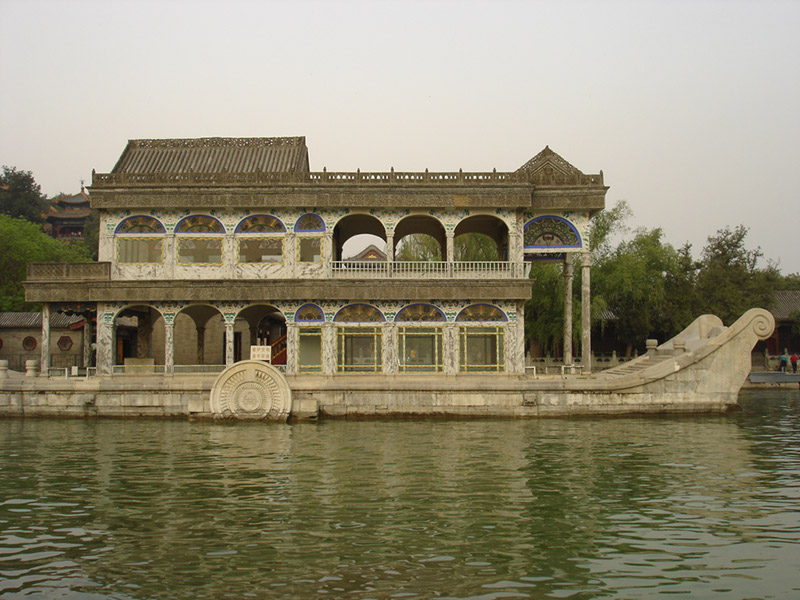 Peking Sommerpalast Marmorschiff
