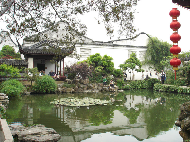 Suzhou_Garten des Meisters der Netze