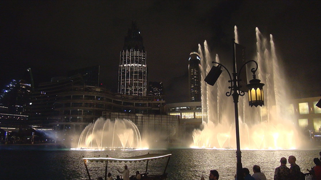 128b_Fontainshow am Burj Khalifa Lake